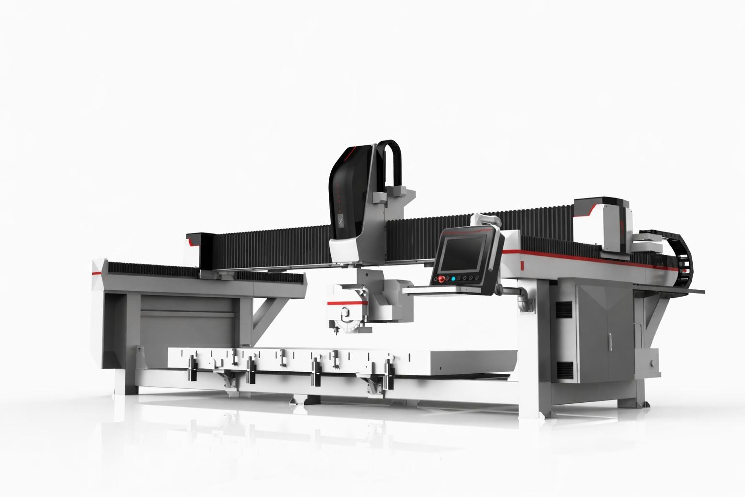 5 Eksen CNC Köprü Kesim Makinesi SC-500